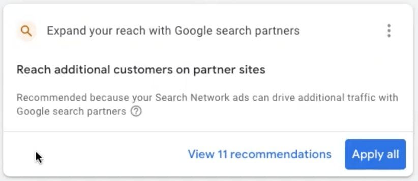 Google Search Partners
