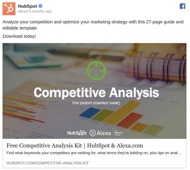 Facebook Ads - Hubspot