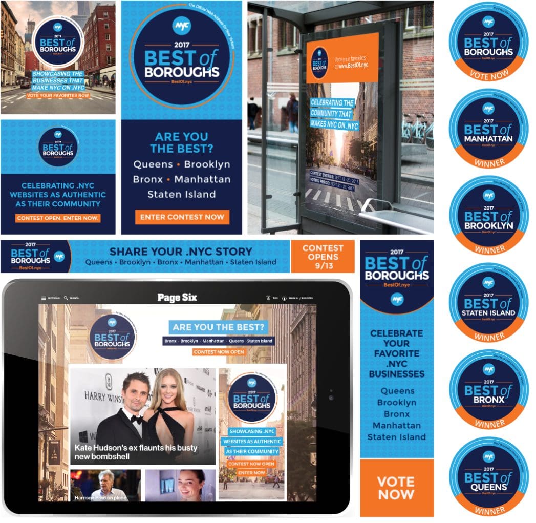 Neustar Best of Boroughs Artwork