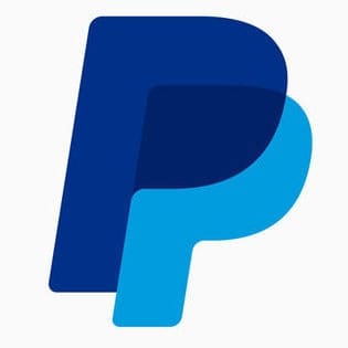 PayPal logo.