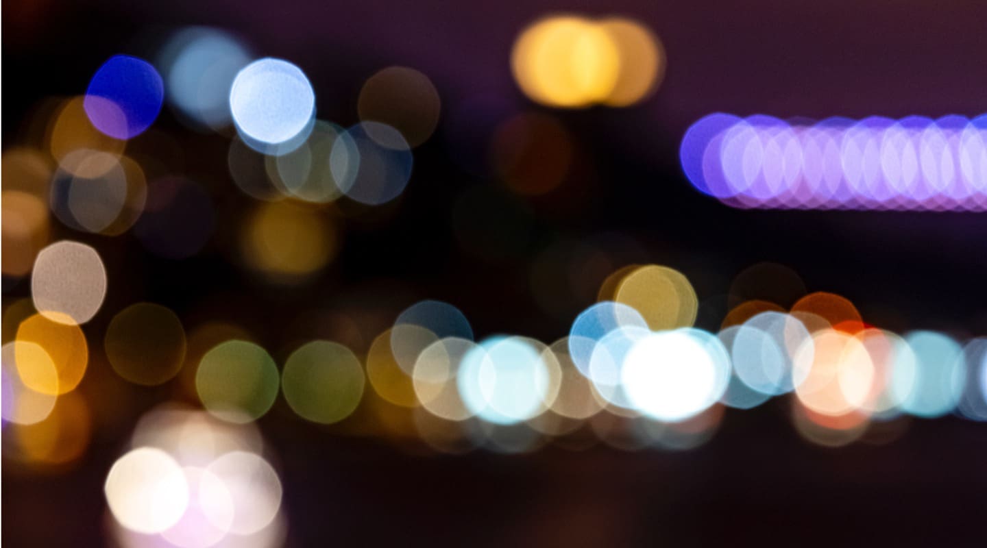 Abstract bokeh lights with various colors, perfect for motion graphics background.